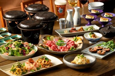 HAKKO 焼きしゃぶコース(イメージ)