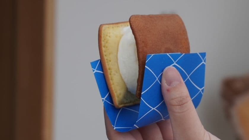 どら焼きの街「米子」にある皆生温泉で
夏にぴったりな湯上がり“塩アイスどら焼き”が新発売！