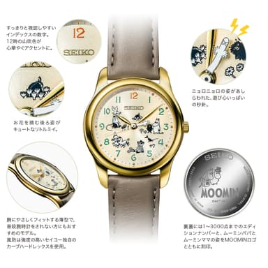 ムーミン仲間たちウオッチ詳細