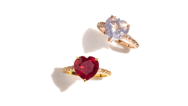 ELEGANCE HEART RING