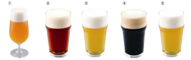 ドラフトビール 全5種類