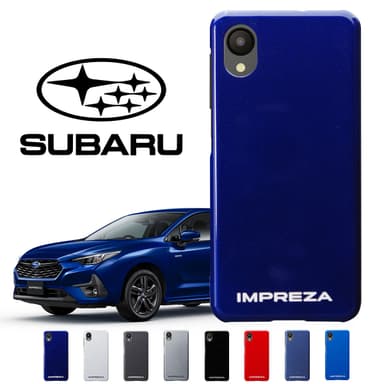 IMPREZAカラーのスマートフォンケース