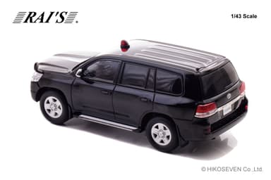 RAI'S 1/43 トヨタ ランドクルーザー GX (URJ202) 2017 警察本部警備部機動隊小型遊撃車両：左後