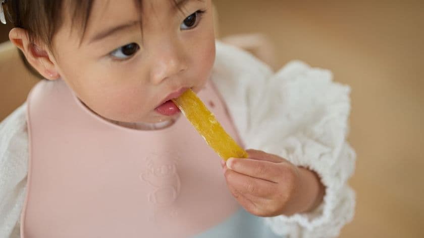 歯科医監修カミカミ練習でお口の健康を促す
さつまいも100％の自然派おやつ【ほしいぼー】6月下旬に新発売