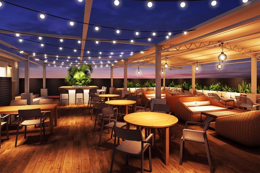 ＜2025年7月4日オープン＞大阪・心斎橋の夜景を独占！
ラグジュアリーな体験型ビアガーデン
「NAMBA BEERGARDEN」誕生