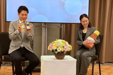 ミツカン中埜社長_石井アナ対談_公式写真
