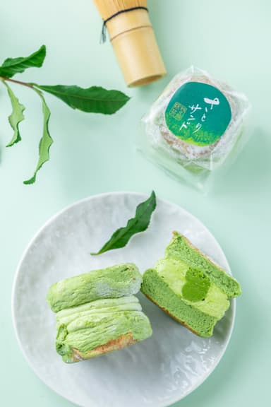 さとりサンド 抹茶ガナッシュ　430円