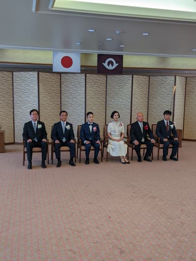 表彰式の様子
