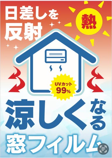 窓から