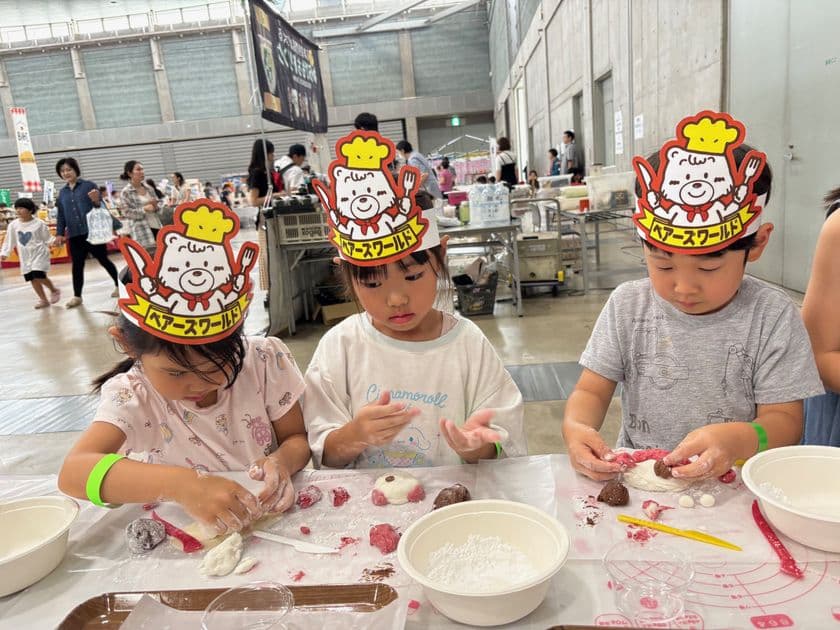 熊本の水と米粉で未来を育む　
熊本製粉の食育イベントに190名が参加