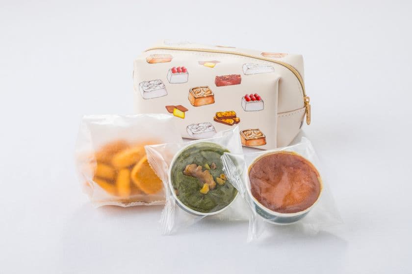 焼菓子を詰め合わせたスイーツポーチ付き季節限定商品
『トップス HITOTSUGI スイーツポーチ』を7月12日に発売