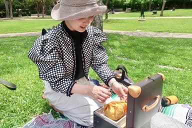UCLAで野点