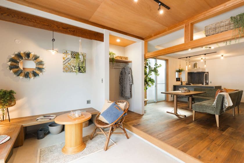 懐かしさのなかに、あたらしさを。“Nostalgic Home”誕生　
リノベーションモデルハウス、鹿児島市西陵に
7月19日(土)グランドオープン
