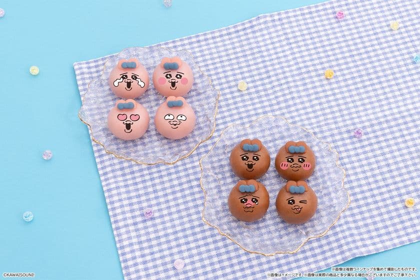おぱんちゅうさぎの食べマスモッチ第2弾が発売　
夏らしい日焼けおぱんちゅうさぎとのセットで新登場