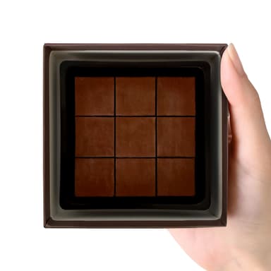 アルロース専門店_ゼロ生チョコレート(商品手のひら)