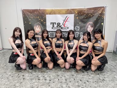 7/22　横断幕とETICKET GIRLS(仮)#3