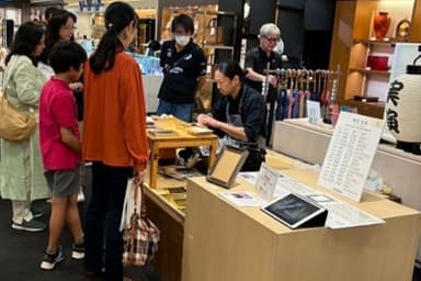 昨年度の様子(実演)
