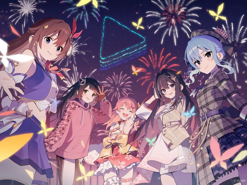 ホロライブプロダクション8周年記念イベント　
花火×ドローン×ホロライブの楽曲が奏でる夜空のシンフォニー　
～hololive production 8th Anniversary Fireworks～ 
Shiny Sparklers Symphony開催決定！