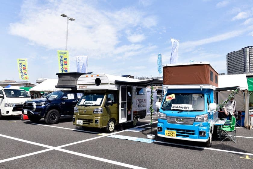 埼玉県下最大級の展示台数を誇る「埼玉キャンピングカーフェア」を
大門上池調節池広場にて9月13日・14日の2日間開催！