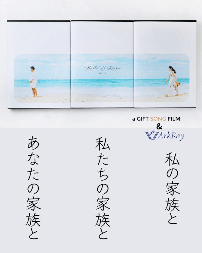 人生の節目も、日常も。“音”が、場をつくる。
オリジナルソング制作「With a Song」より
3つの音楽サービス始動！