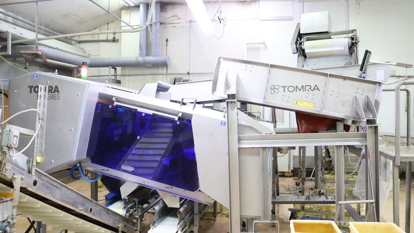 宮崎の冷凍野菜メーカー、イシハラフーズが
自由落下式光学選別機TOMRA 5Cの導入後、生産量を倍増