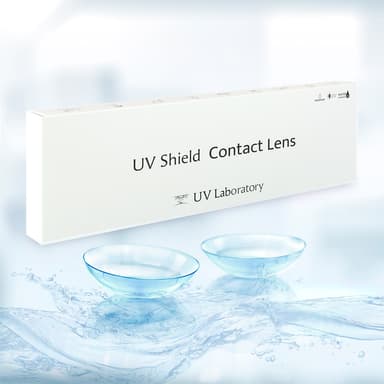 UV シールド コンタクトレンズ