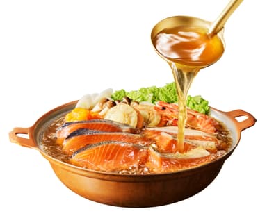 調理例(鮭鍋)