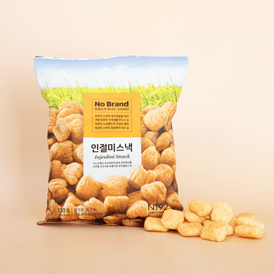 韓国でも人気のNo Brandの「きなこもち(インジョルミ)スナック」