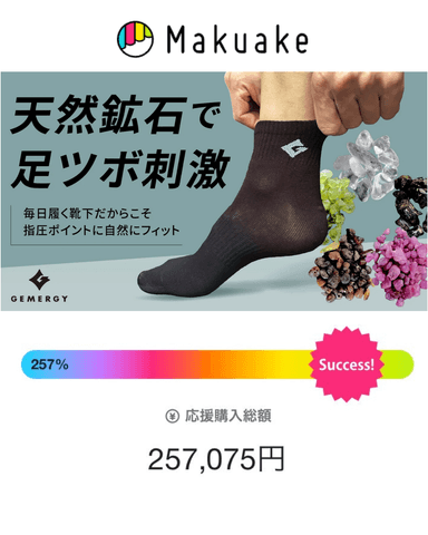 Makuakeでの結果