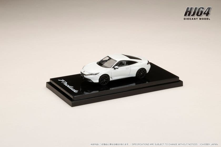 「Hondaプレリュード2025」の1/64スケールミニカー
(約6.5cm)が登場！2025年7月31日(木)より予約受付開始