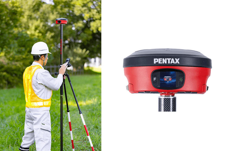 GNSS受信機「PENTAX GX2-A VRSセット」レンタル業務を開始　
～高精度・簡単操作・現場誘導に最適なGNSSソリューション～
