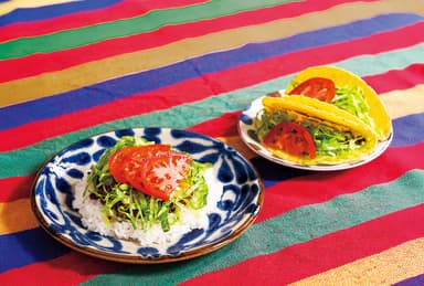 【カフェンチュ】「タコライス」「タコス」