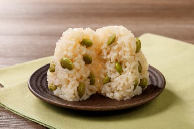殿様のだだちゃ豆おにぎり