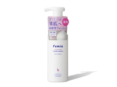 薬用泡ウォッシュ　ローズとフリージアの香り