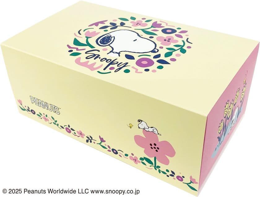 大人向けのキャラクターマスク
「スヌーピー30枚入りBOXマスク(Nature)」を
2025年8月下旬　新発売