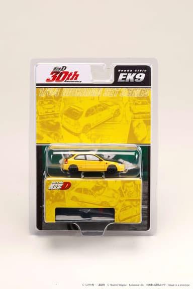 1/64 Honda CIVIC (EK9) 東堂塾 / 頭文字D 舘 智幸 VS 藤原 拓海 2
