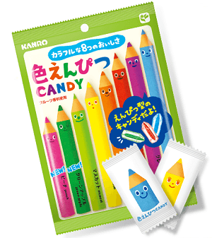 色えんぴつキャンディ