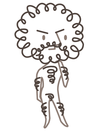 イメージキャラクター(IPPOくん)モジャモジャVer