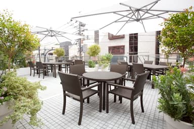 リンツ ショコラ カフェ 自由が丘店　3階テラス