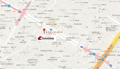 表参道店　地図