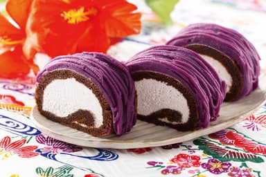 紅いもロールケーキイメージ