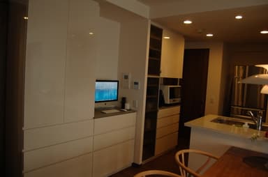 キッチン家電収納カップボード(ビルトインタイプ) 