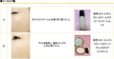 ベースメイク編