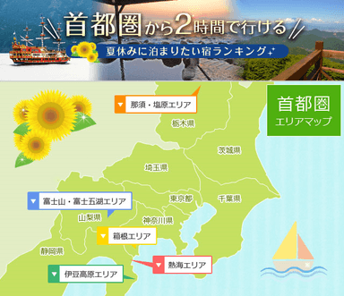 泊まりたい宿ランキング首都圏