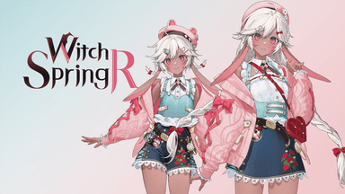 《魔女の泉R》新規衣装DLC『フラッフィーピーチセット』