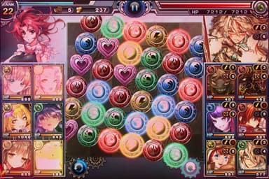 画面を回転させるパズル