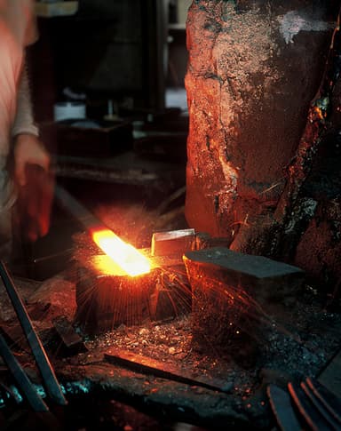 堺打刃物 製作場面