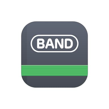 「BAND」ロゴ