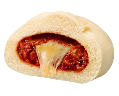 のび～るチーズピザまん