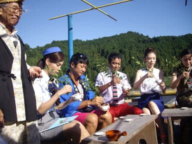 最高級の玉露茶葉を食す？